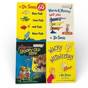 Dr. Seuss books (pack of 4)